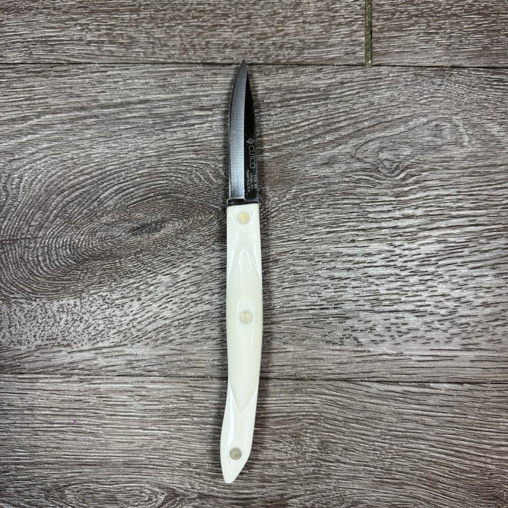 Cutco #1720 KH Paring Knife 2 ¾” Blade Pearl White Handle